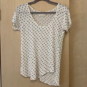 Zara polka dot top